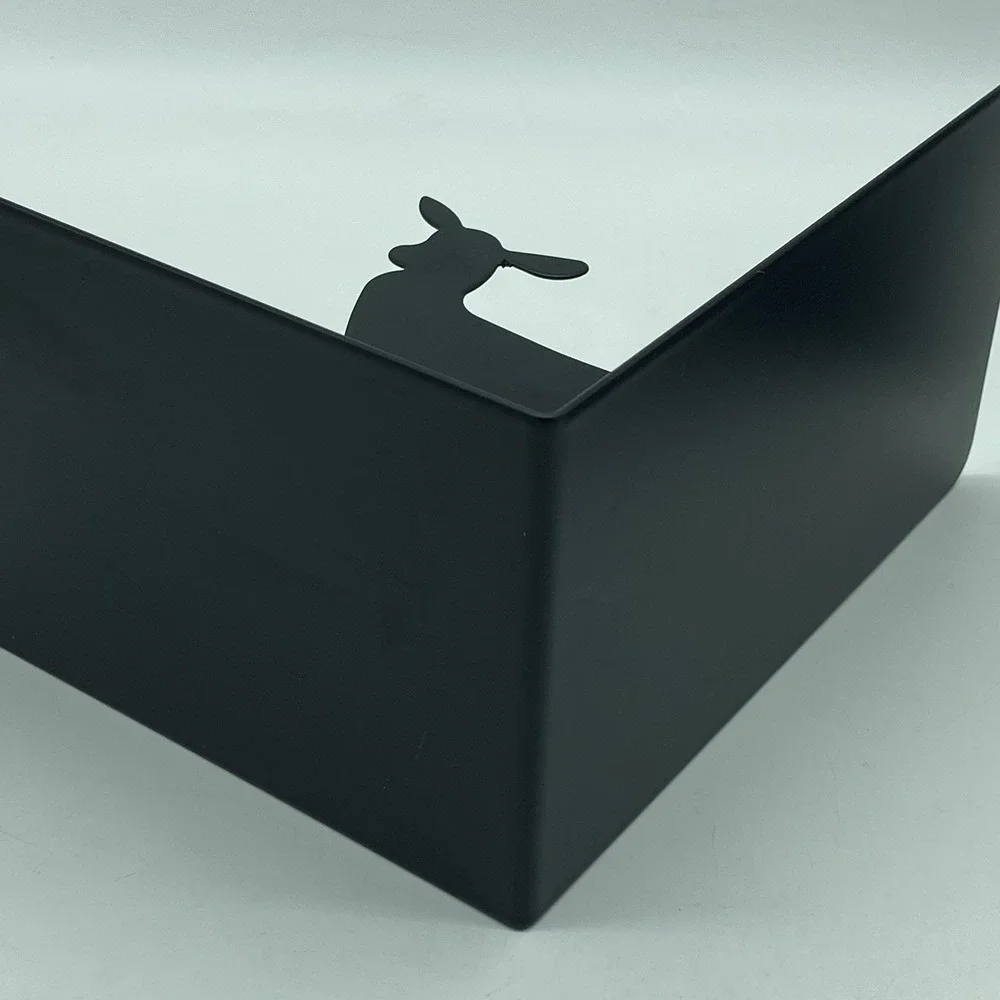Decorative Buck And Doe Metal Bookends Black Cabincore Man Cave Deer‎